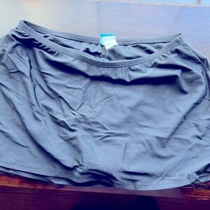 Black Ocean Avenue swim skirt